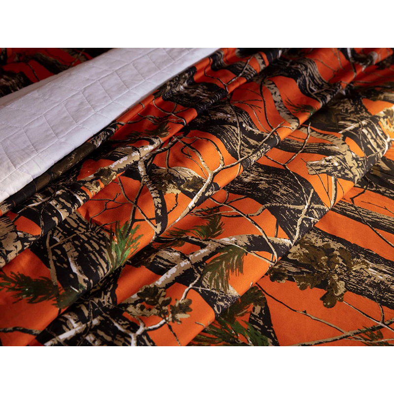 Microfiber Camouflage Sheet Set, Full
