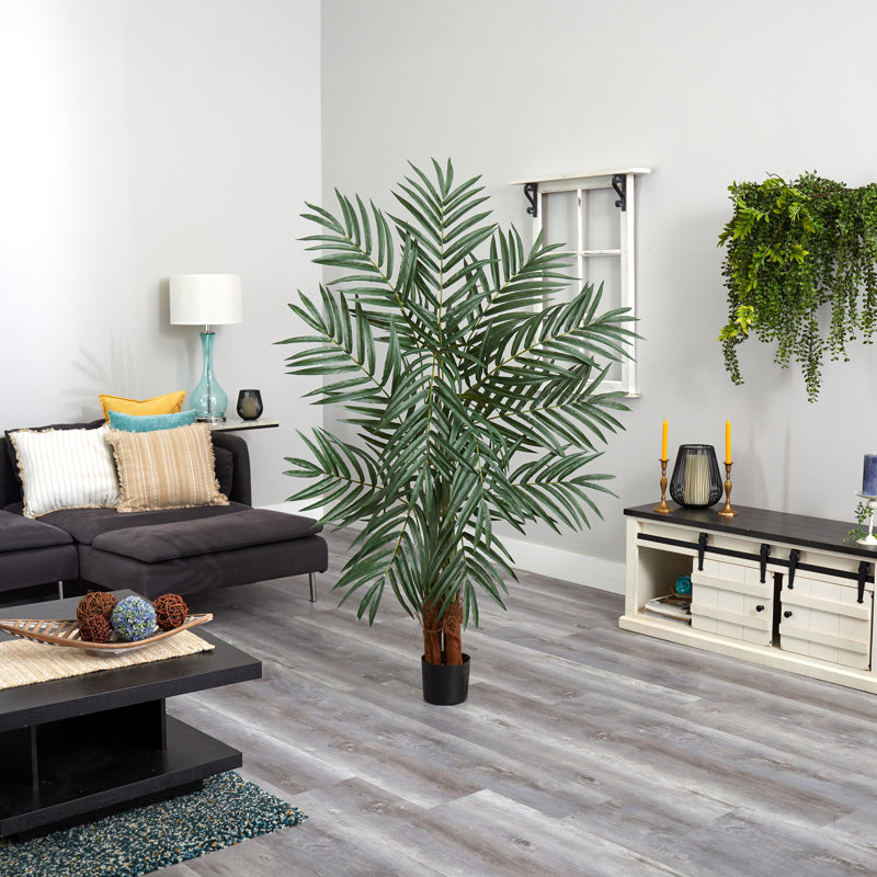 Charlack 60'' Faux Palm Tree in Pot