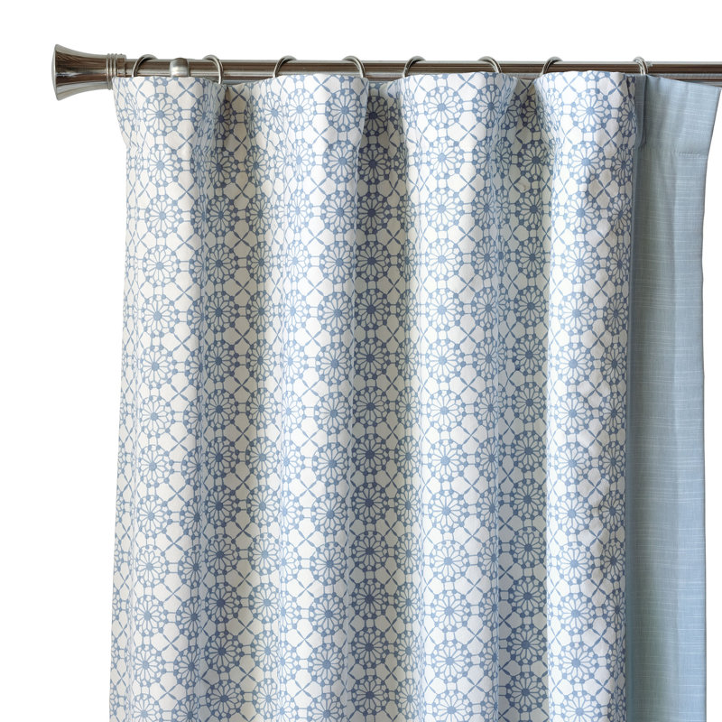 Penelope Room Darkening Curtain, Left, 48" W x 120" L