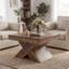 Cross Legs Coffee Table