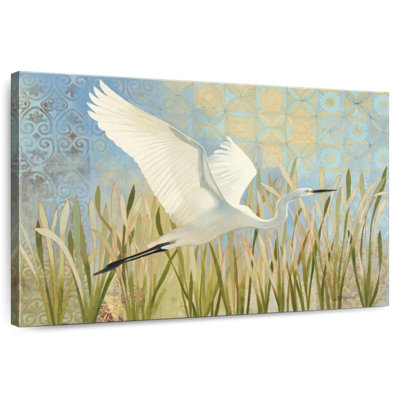 Snowy Egret In Flight