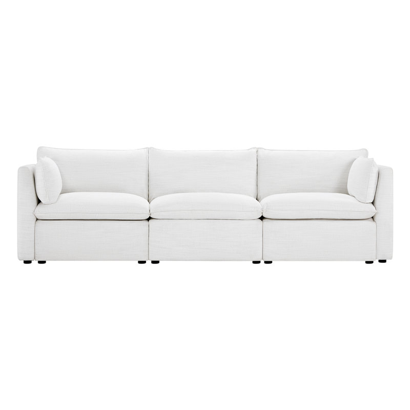 Modular Power Sofa, White