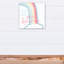 « never stop », art sur toile rainbows Davidge-627238324