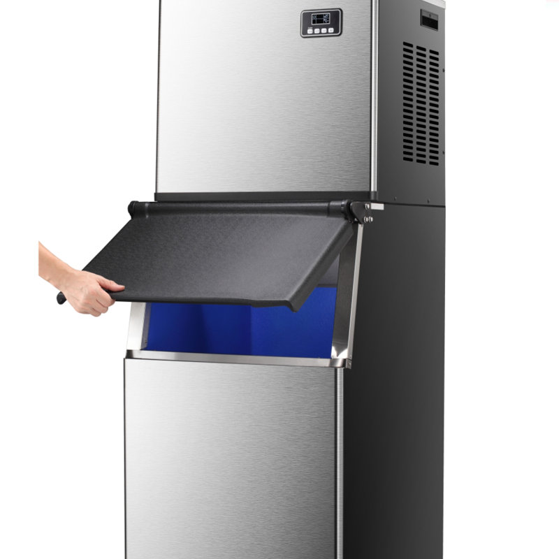 R.W.FLAME 352 Lb. Daily Production Cube Clear Ice Freestanding Ice Maker