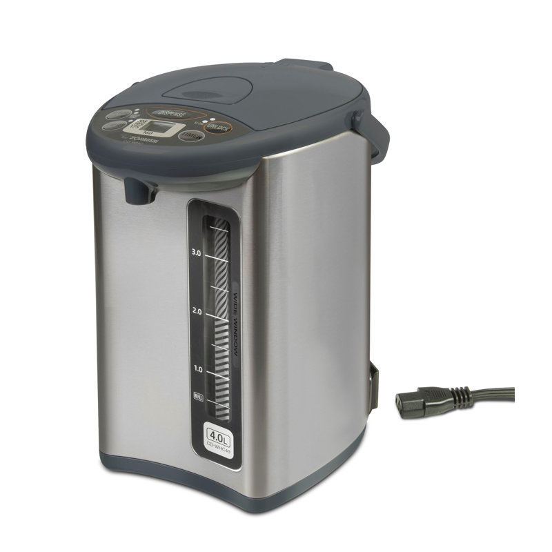 Intérieur de la chaudière à eau en acier inoxydable 4L Zojirushu Micom