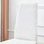 Chaise sans accoudoirs à dossier haut