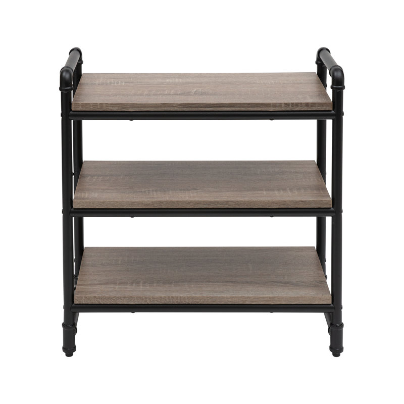 Bibliothèque standard en métal H 26,75 "x l 11,75" Weigle