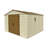Woodbridge Plus 10.5 ft. W x 10.5 ft. D Plastic Storage Shed