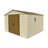 Woodbridge Plus 10.5 ft. W x 10.5 ft. D Vinyl Storage Shed with Foundation
