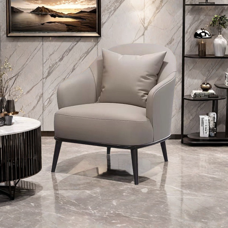 Tobit, Gray Faux Leather