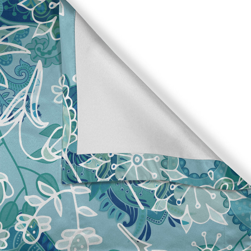 Semi Sheer Curtain Pair
