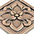 Crown 2'' x 2'' Hand Painted Resin Decorative Accent Tile-83456490