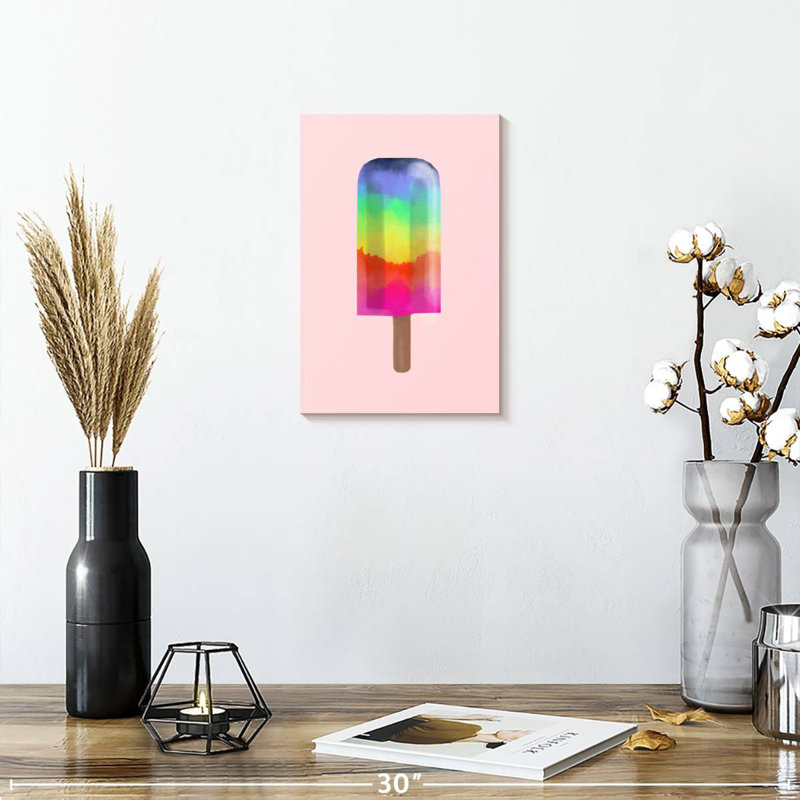 Yarlin Rainbow Popsicle, H 12 po x l 8 po