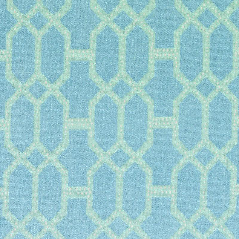 Exclusive Prints and Wovens Fabric, Turquoise