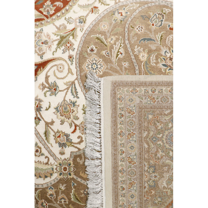 Baku Legacy Hand-Knotted Red Wool & Cotton 10' x 14' Area Rug