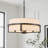 Bazilijus 4 - Light Dimmable Drum Chandelier-128184606