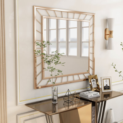 Baston Metal Flat Mirror
