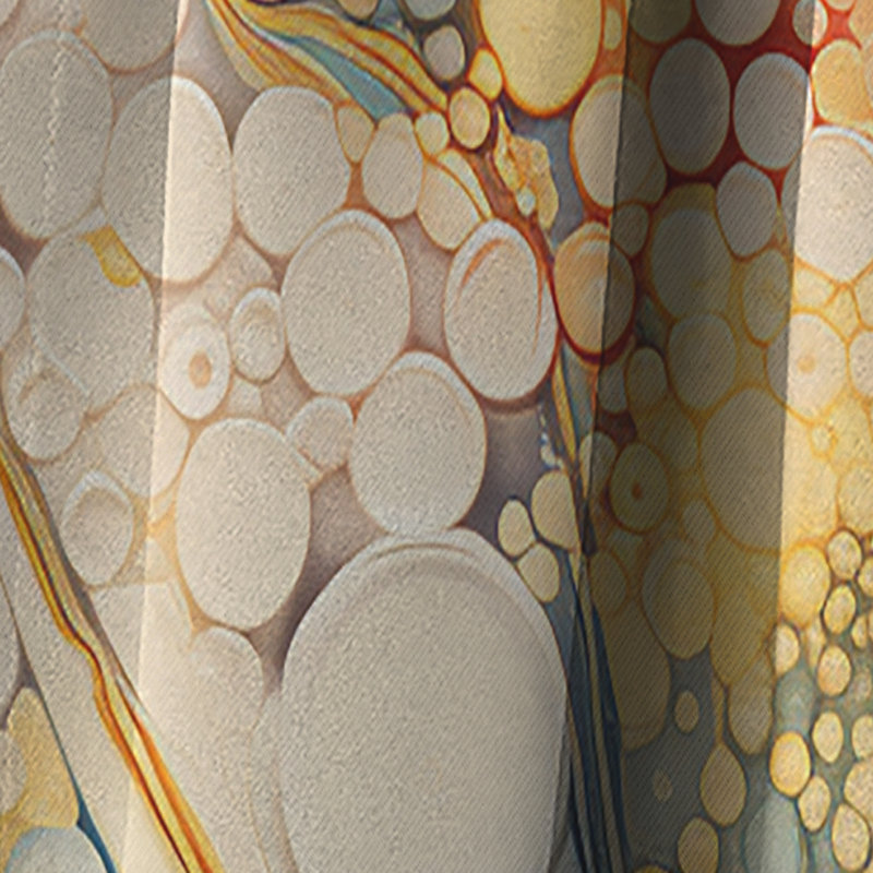Randel - Rideau occultant Shapes Abstract - 1 panneau, L 52 po x L 84 po