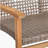 HAMPTON WOOD + WICKER LOVESEAT