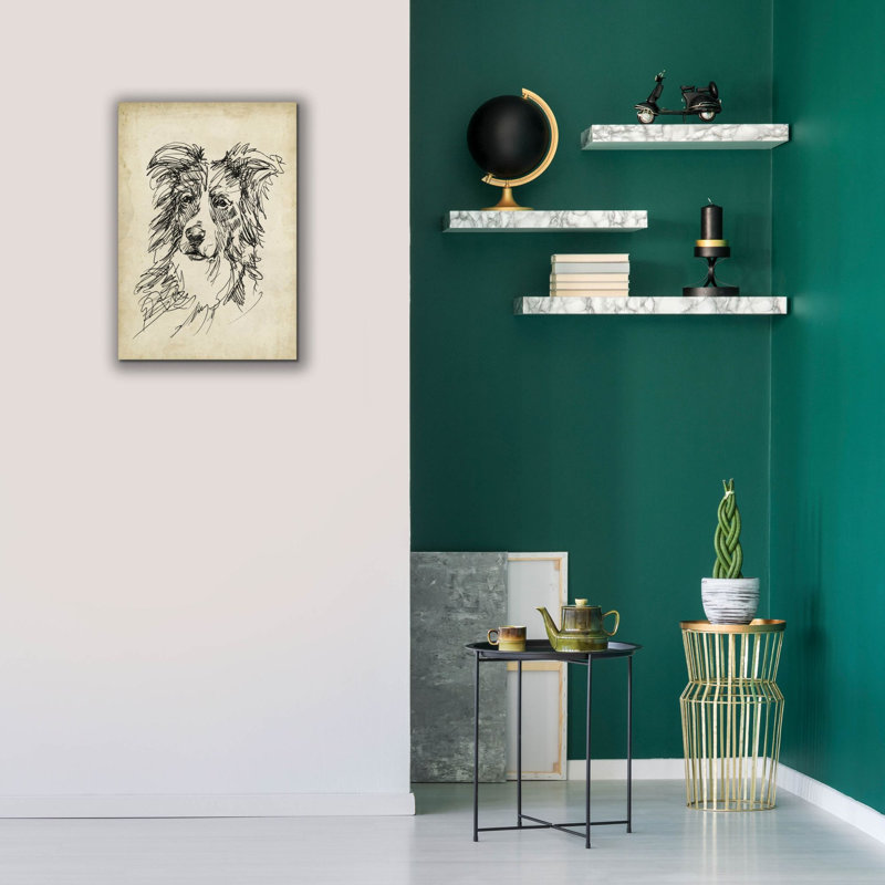 «Breed Study 5» par Ethan Harper, H 26 po x l 18 po x P 0,75 po