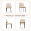 Fabric Upholstered Parsons Side Chair Dining Chair-1562711405