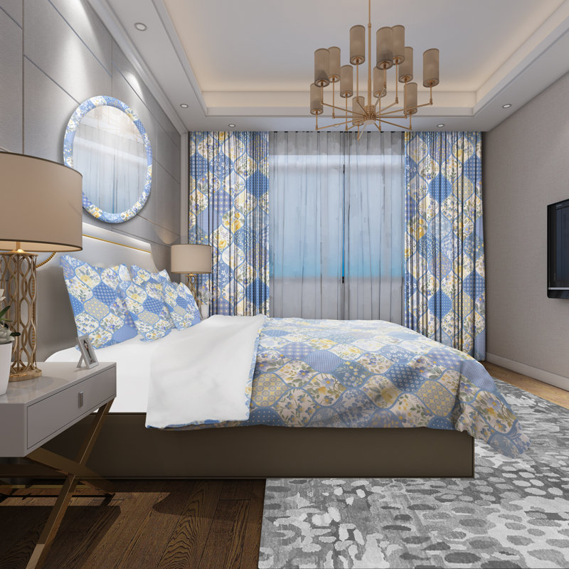 Ensemble de housse de couette, Housse de couette très grand + 2 taies décoratives
