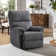 Bardia 31" Wide Minimalist Style Compact Breathable Fabric High-End Power Recliner Chair with USB Port