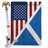 Double Sided 40'' H x 28'' W Polyester Flag Set