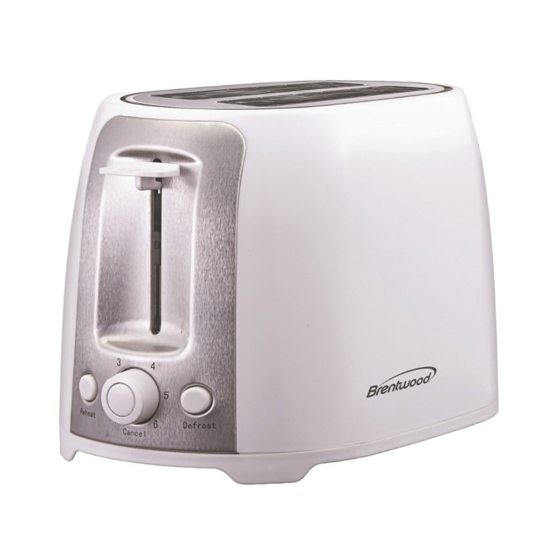 2-Slice Toaster, Silver