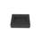 Pyramid 24" Wall-Mounted Modern Bathroom Sink with Ramp Basin - Black, With Faucet Hole-67184108-62540268