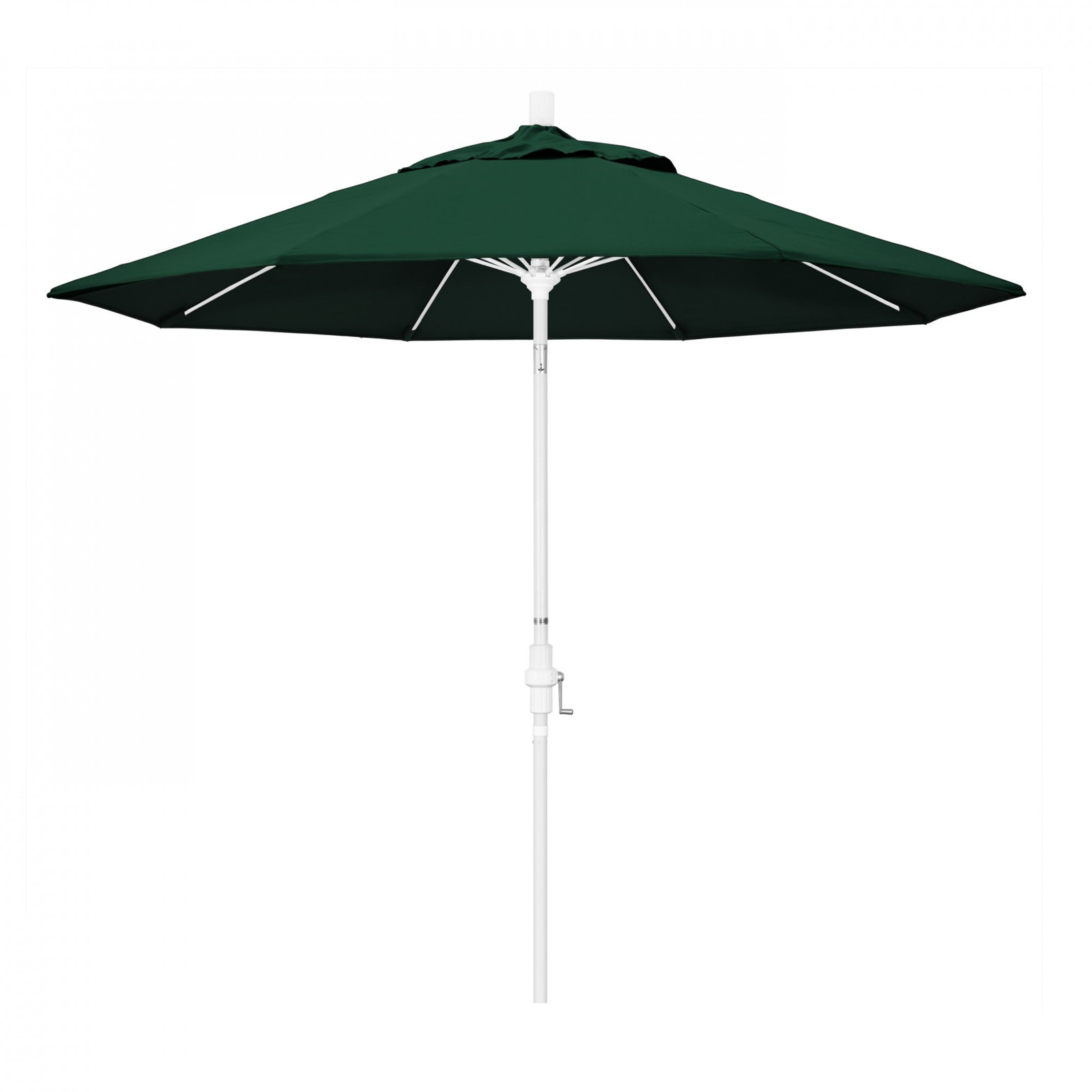 Roverta 108'' Sunbrella® Outdoor Umbrella, Canvas Forest Green Sunbrella® Canvas