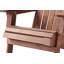 Chaise Adirondack pliante en bois pour l'extérieur-1544462475