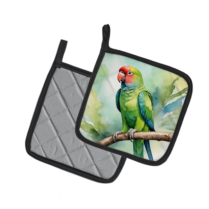 Paire de porte-casseroles African Ringneck