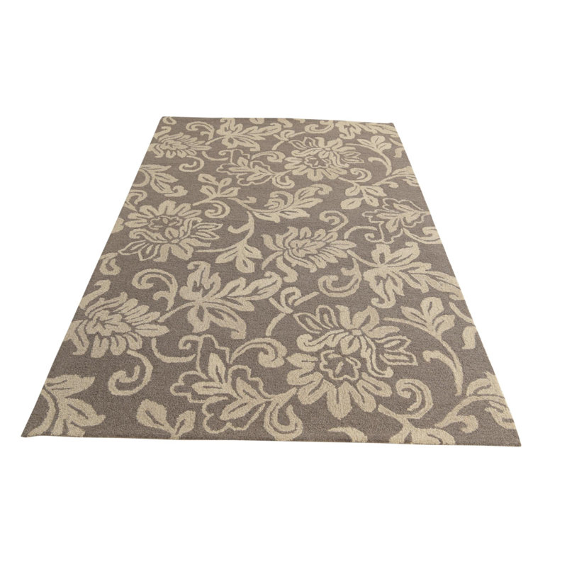 Tapis taupe 5x8