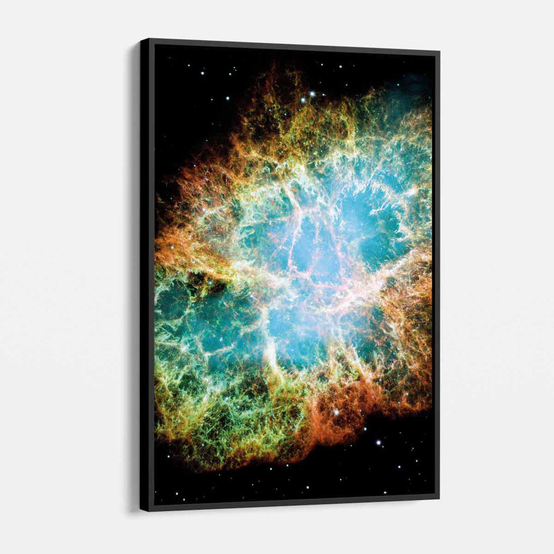 Photographie de toile multicolore Gysel, H 16 po x l 12 po x P 1,25 po, Cadre noir