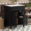 Meuble-lavabo 24 po avec lavabo en céramique, petite armoire de salle de bain, armoire moderne avec 2 tiroirs et tablette réglable-347233815-347233835