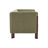 Orson Mid-Century Modern Upholstered Sofa with Exposed Solid Wood Frame-124651362