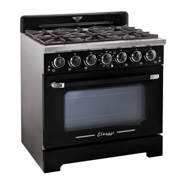  KoolMore 36 Inch All-Electric Range Oven with Ceramic Cooktop  Burners, Stainless Steel Kitchen Stove with Large Capacity Convection  Cooking, 4.3 cu. ft. (KM-FR36EE-SS) : Appliances