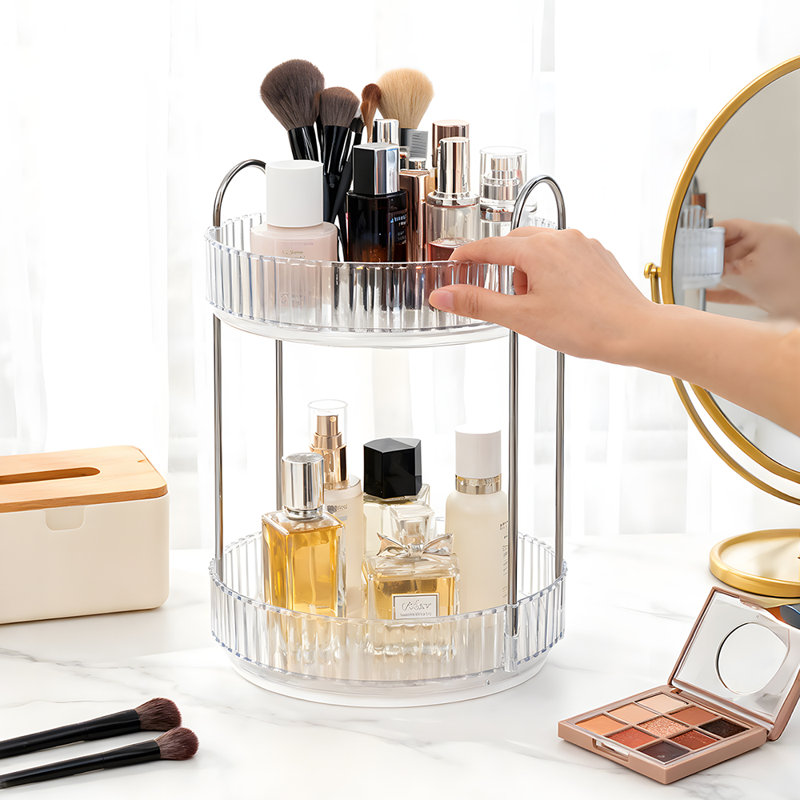 Plastic Makeup Organiser