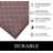 Olanna Non-Slip Ogee design Mats Heavy Duty Easy Clean Outdoor Entrance Front Doormat 24X36 Inches-1525022174