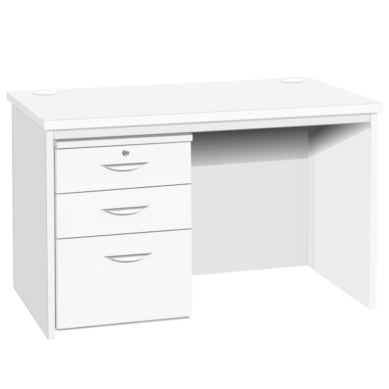 Haahris Writing Desk, White