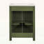 Meuble-lavabo vintage de 24 po avec lavabo en céramique, 2 portes à fermeture douce, parfait pour les petites salles de bain