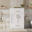 Meuble-lavabo moderne 24 po avec lavabo en céramique intégré | Idée de cadeau