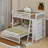 Haoyang Kids Twin Over Full Bunk Bed-729283953