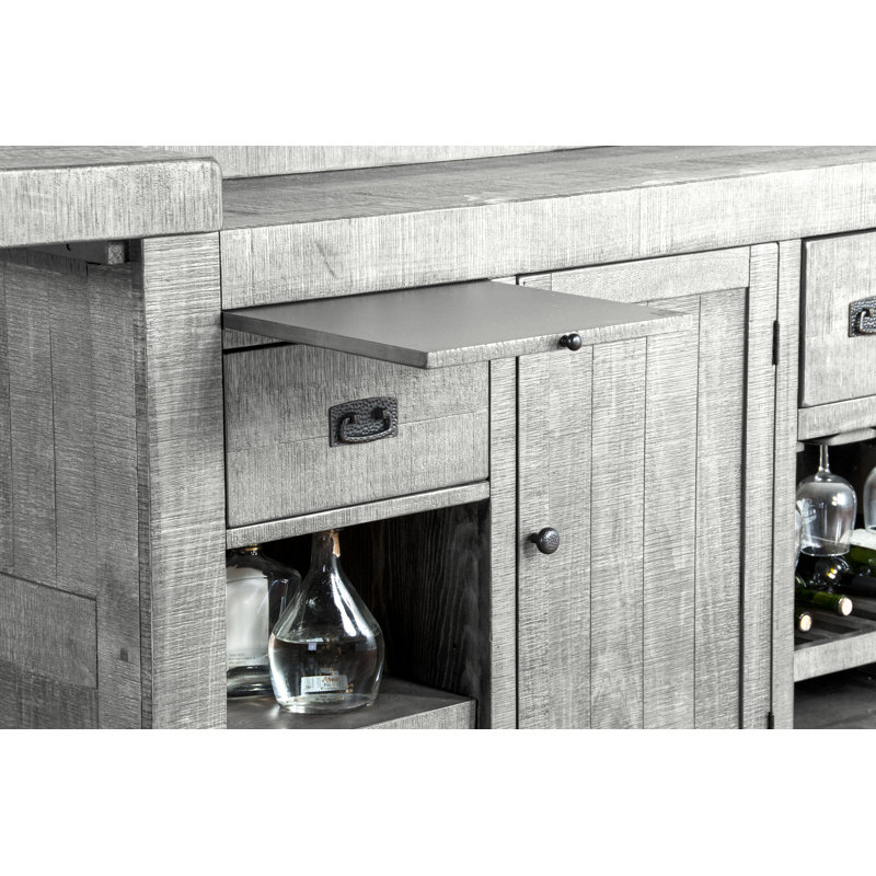 Gridley 80'' Home Bar, Alpine Grey