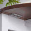 55" Solid Wood Kitchen Table, Drop Leaf Tables For Small Spaces, Folding Dining Table, Brown