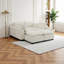 Canapé convertible en forme de U avec repose-pieds / canapé inspiré du canapé Cloud - Support moelleux sans assemblage requis-1677806740