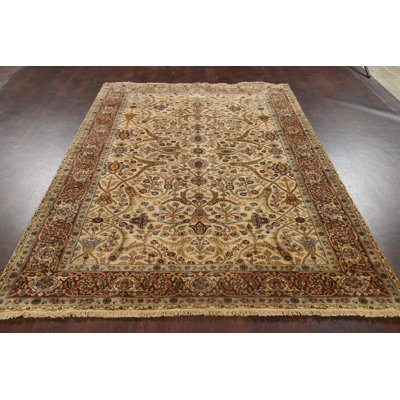 One-of-a-Kind 5'11" X 9'2" New Age Wool Area Rug in
