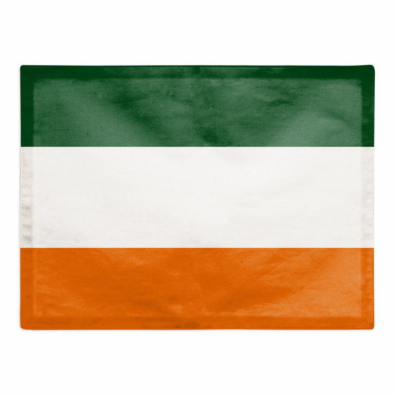 Ahmyah Polyester Striped Rectangle Placemat