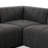 Bowry Upholstered L-Shaped Sectional Symmetrical